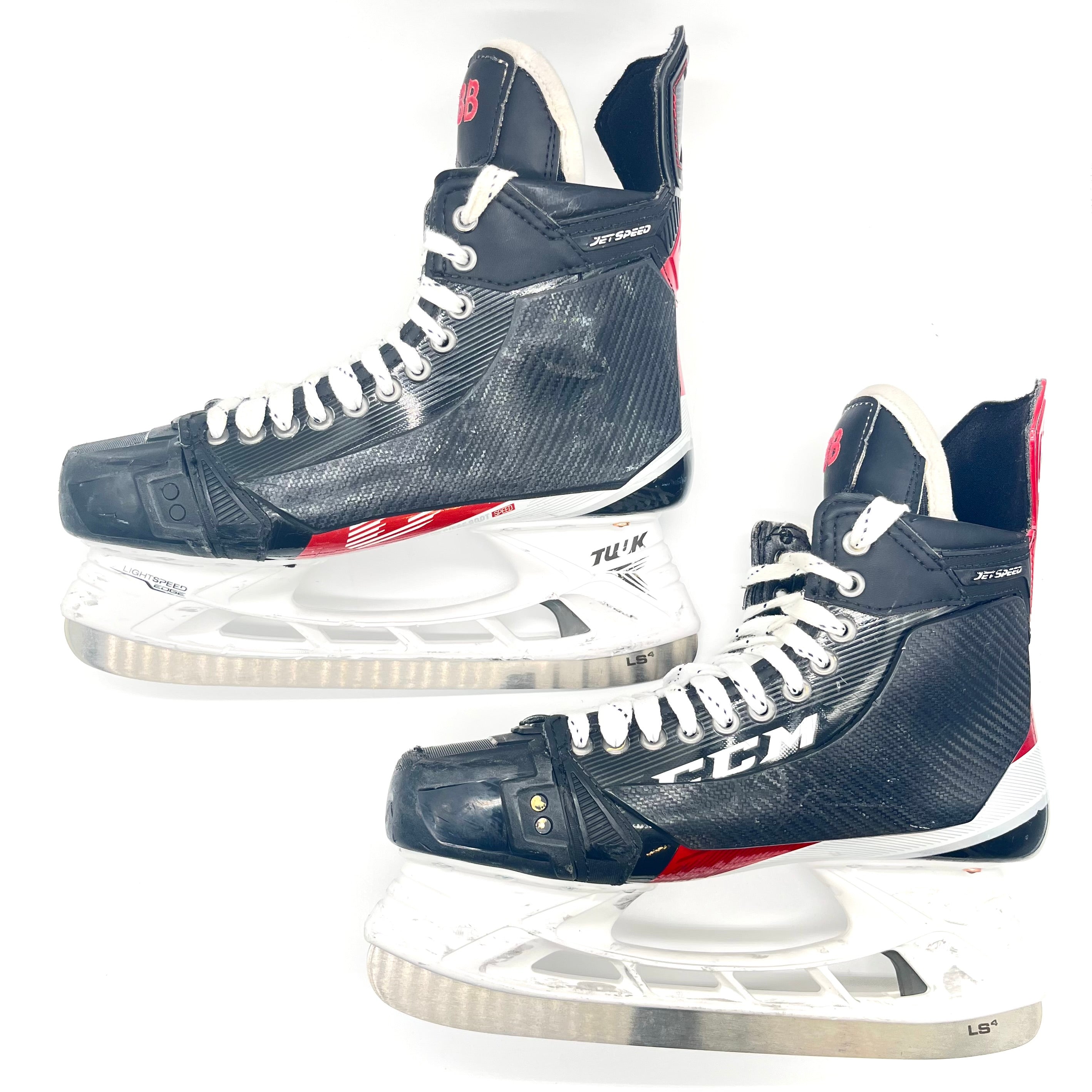 CCM Jetspeed FT4 Pro – Patins de hockey d'occasion NHL Pro Stock – Bowen Byram